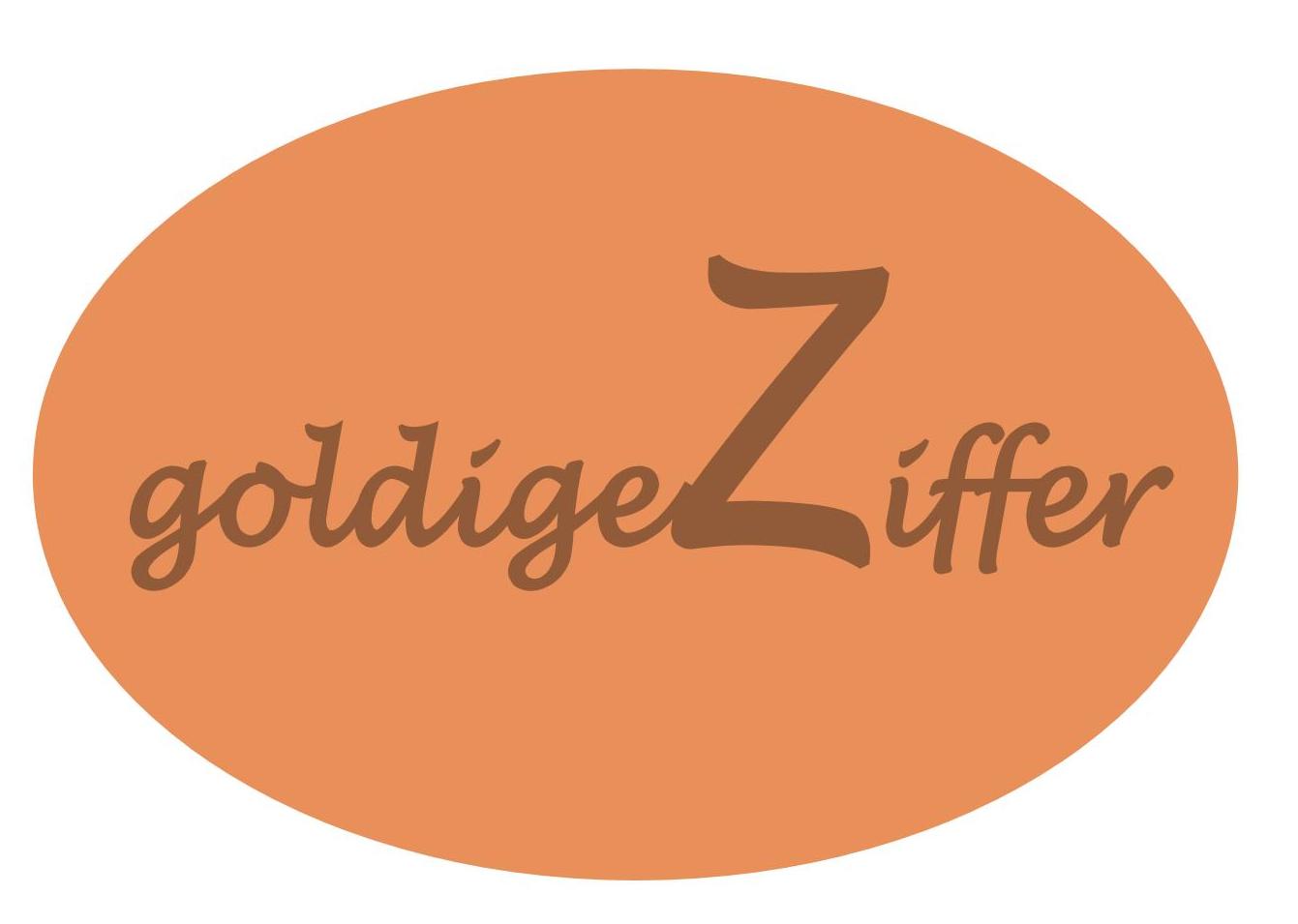 goldige Ziffer